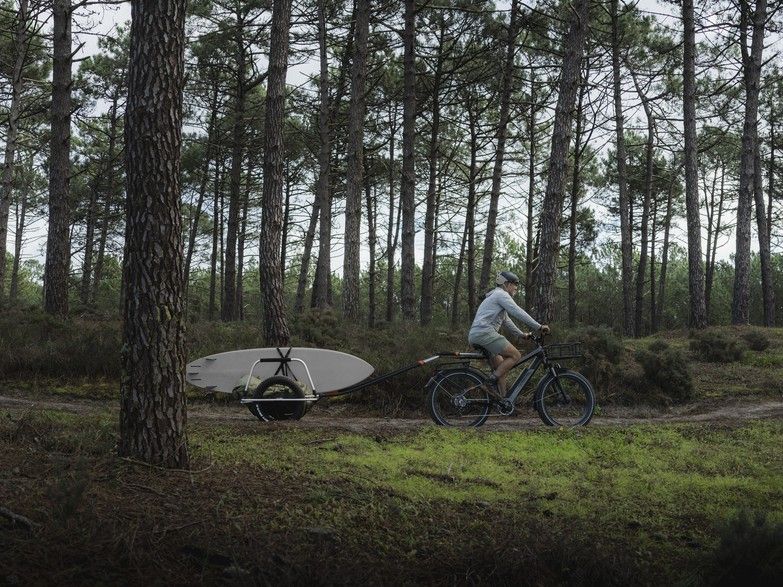 Náhľad produktu - Thule Reacha Sport Beach - vozík za bicykel na športové vybavenie