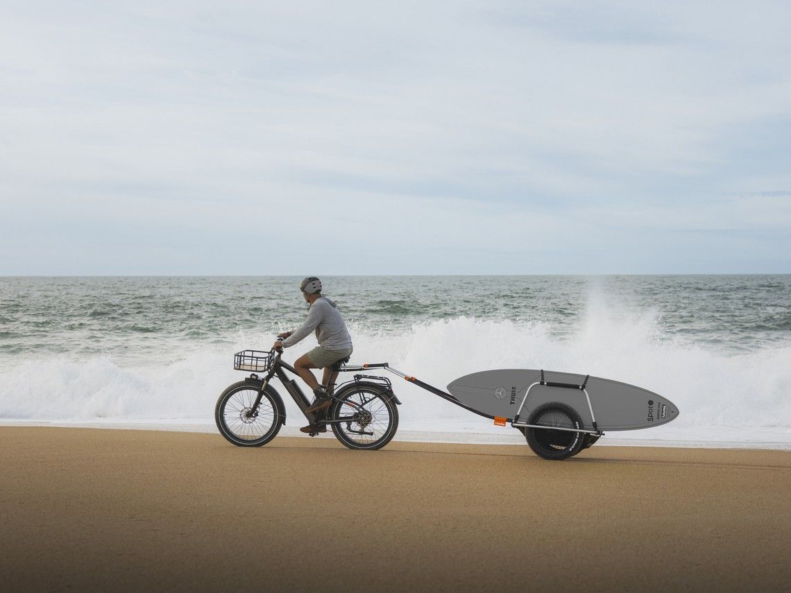 Náhľad produktu - Thule Reacha Sport Beach - vozík za bicykel na športové vybavenie