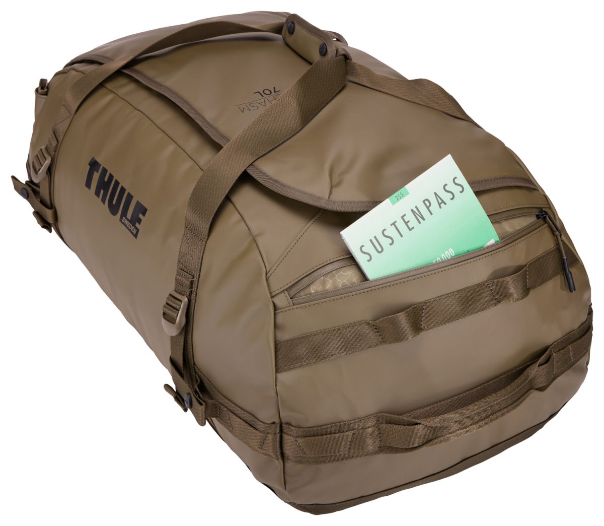Náhľad produktu - Thule Chasm športová taška 70 l TDSD303 - Deep Khaki
