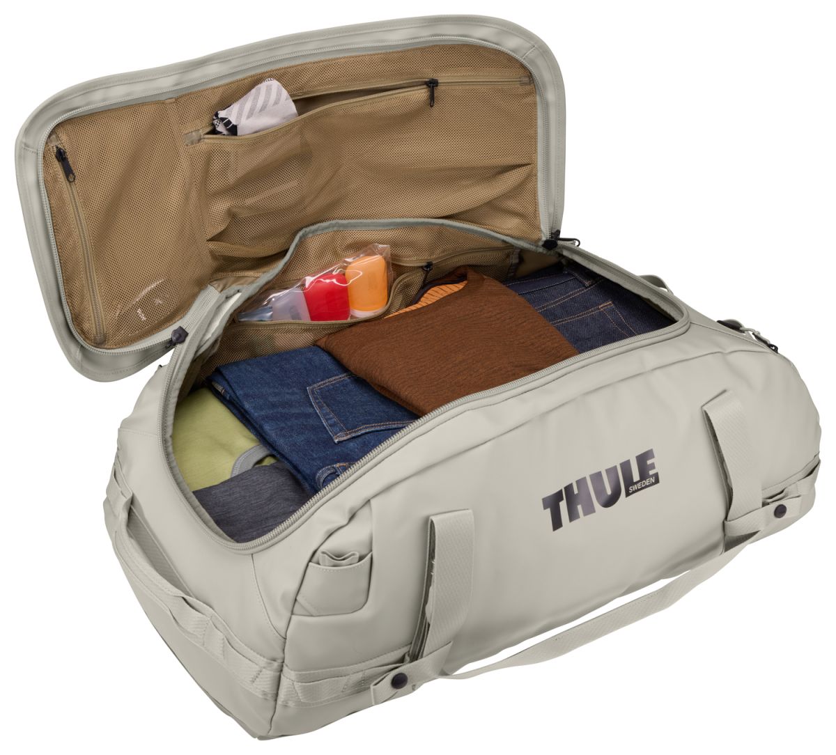 Náhľad produktu - Thule Chasm športová taška 70 l TDSD303 - Soft Sand