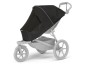Thule Urban Glide 3 Black - Magnetic Buckle + pláštenka + moskytiéra + madlo