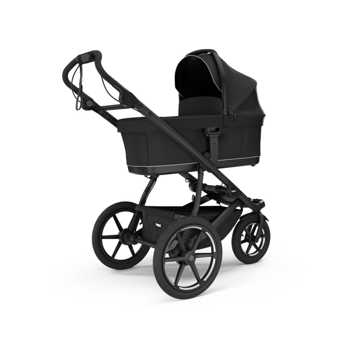 Náhľad produktu - Thule Urban Glide 3 Black - Magnetic Buckle + hlboká korba (ľubovoľná farba)
