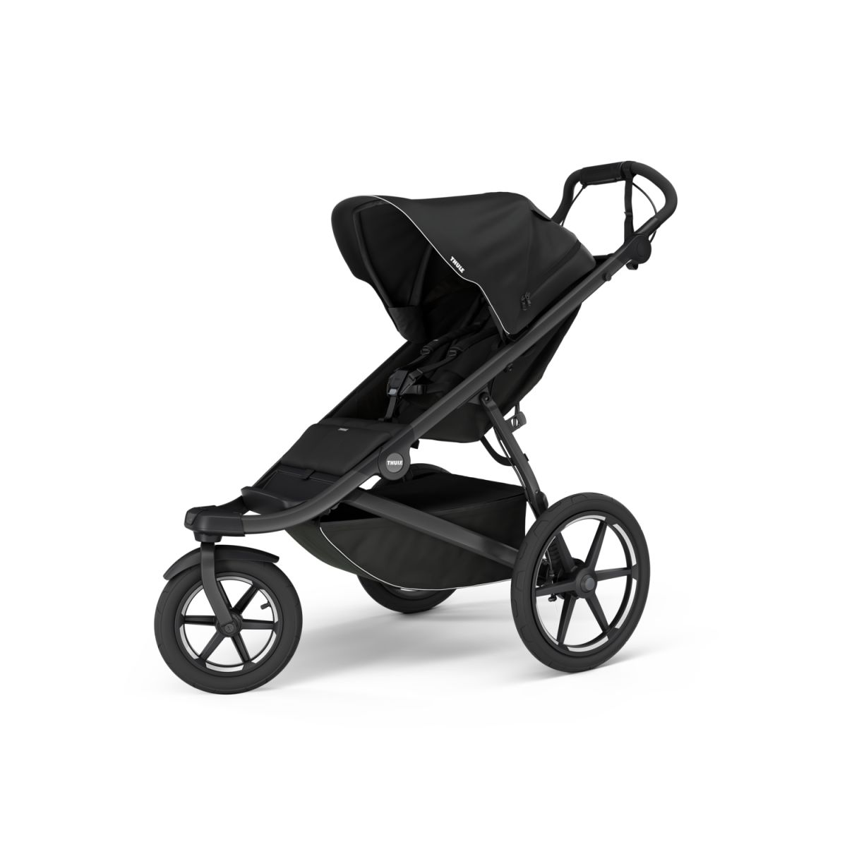 Náhľad produktu - Thule Urban Glide 3 Black Magnet. Buckle + korba + plášť + moskyt. + madlo + plášť.korba + mosk.korb