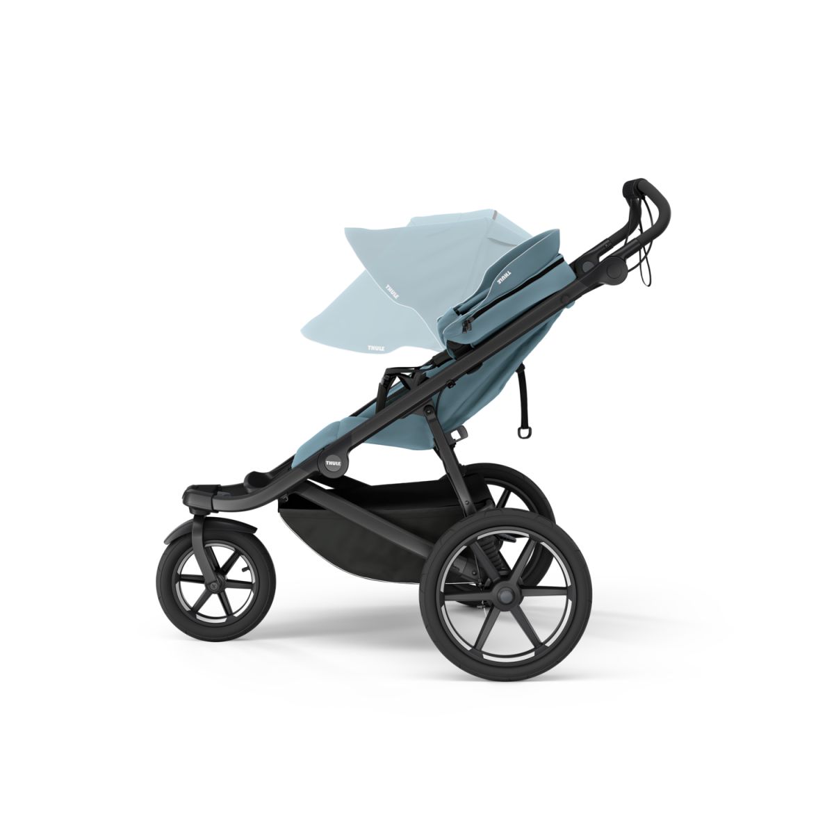 Náhľad produktu - Thule Urban Glide 3 Mid Blue - Magnetic Buckle + hlboká korba (ľubovoľná farba)