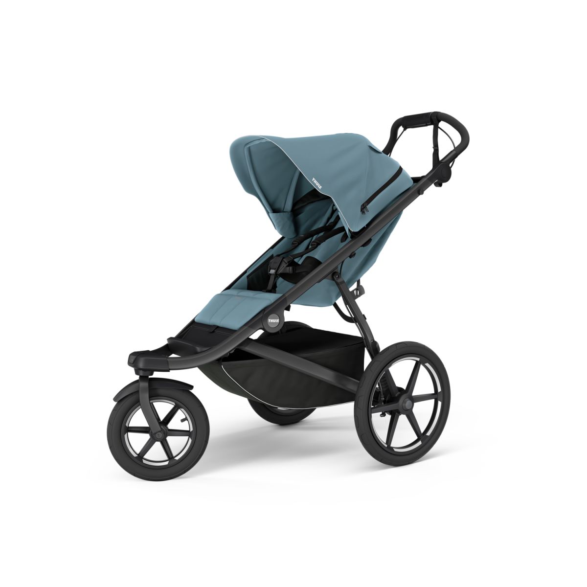 Náhľad produktu - Thule Urban Glide 3 MBlue Magnet. Buckle + korba + plášť + moskyt. + madlo + plášť.korba + mosk.korb