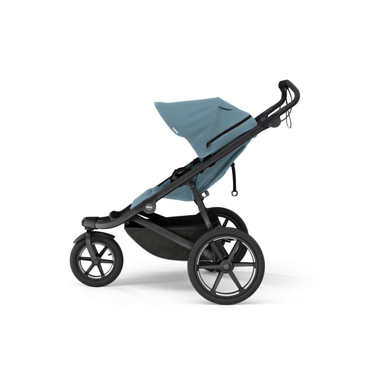 Náhľad produktu - Thule Urban Glide 3 MBlue Magnet. Buckle + korba + plášť + moskyt. + madlo + plášť.korba + mosk.korb