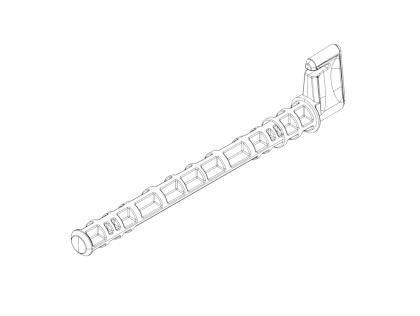 Length adjustment lever - Thule RideAlong 2