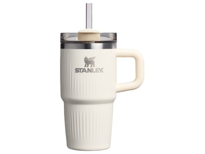 Stanley The Quencher/Cup H2.0 Fluted Tumbler 600 ml/20 oz Cream Gloss