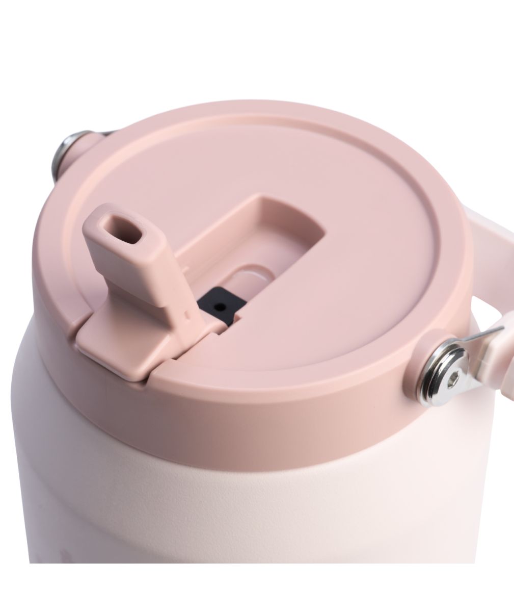 Náhľad produktu - STANLEY Termofľaša s integrovanou slamkou/slamkou The IceFlow™ Flip Straw 2.0 Jug 1,9 l/64oz Rose Qu