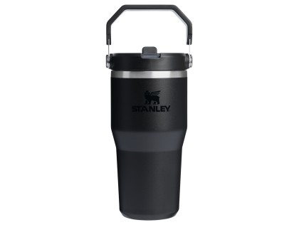 STANLEY Termofľaša s integrovanou slamkou The IceFlow Flip Straw 2.0 Tumbler 600 ml/20oz Black 2.0