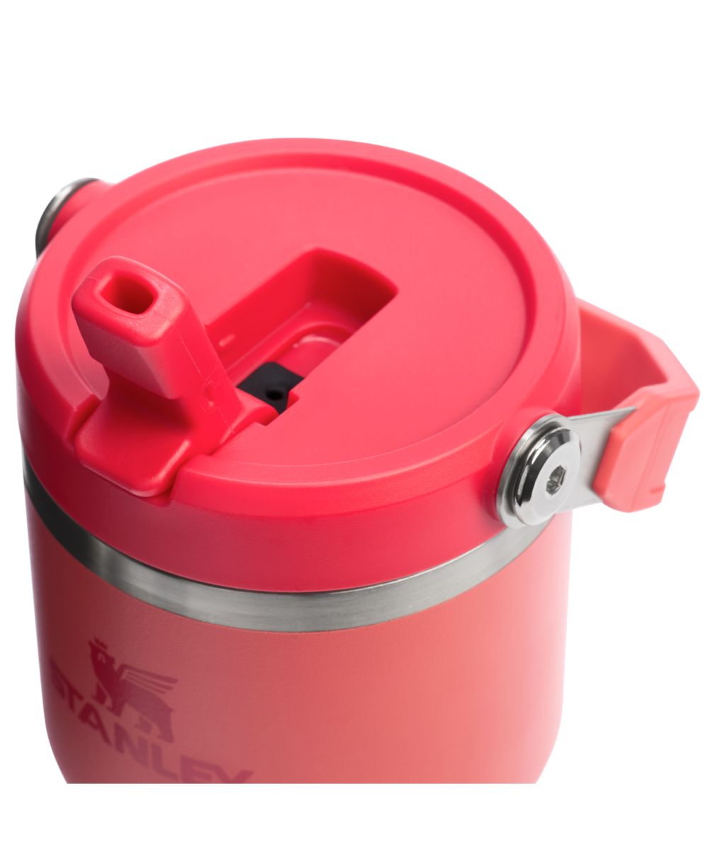 Náhľad produktu - STANLEY Termofľaša s integrovanou slamkou The IceFlow Flip Straw 2.0 Tumbler 600 ml/20 oz Hot Coral
