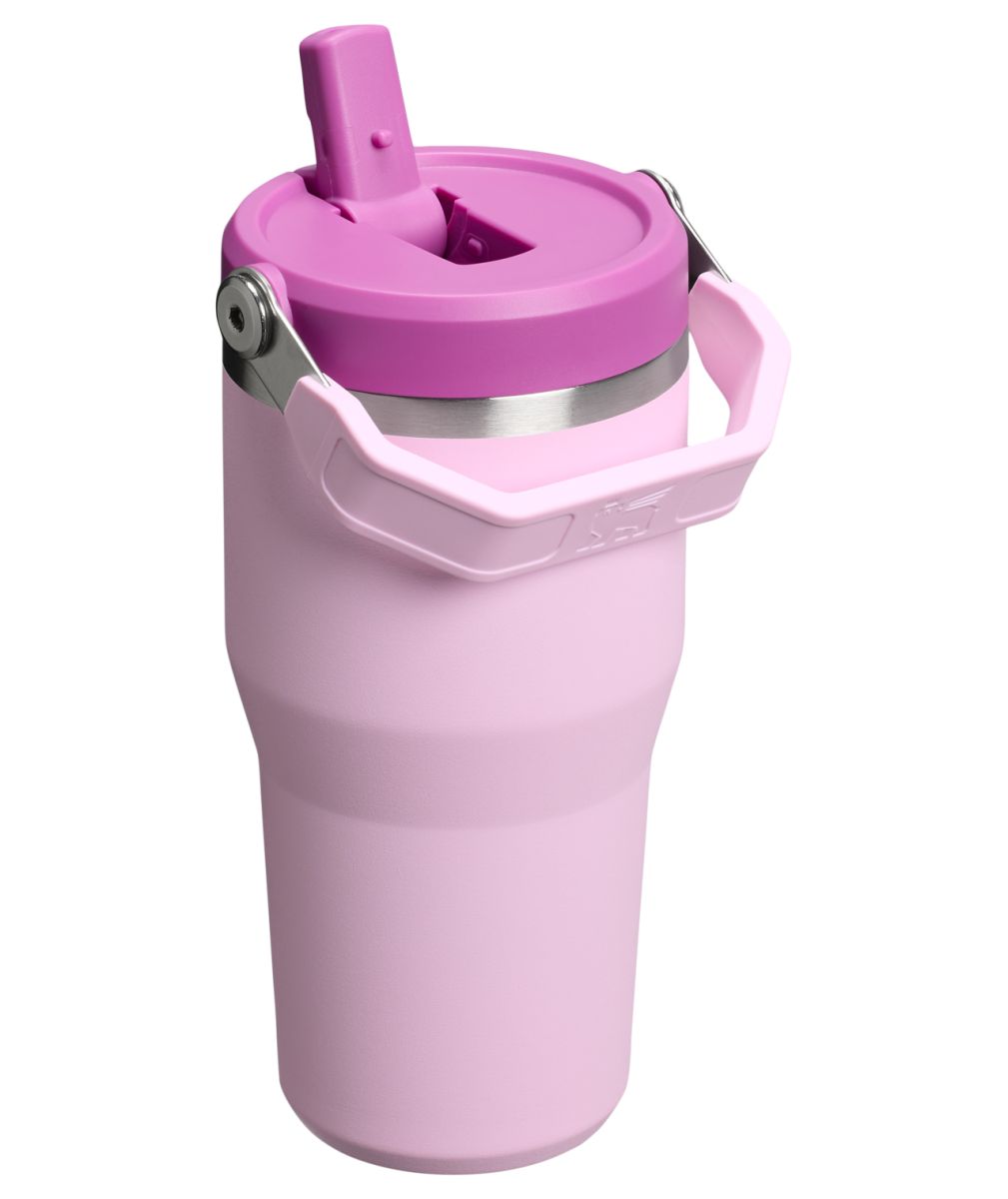 Náhľad produktu - STANLEY Termofľaša s integrovanou slamkou The IceFlow Flip Straw 2.0 Tumbler 600 ml/20 oz Cherry Blo