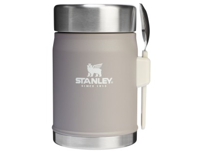STANLEY Termoska jedálenská s lyžicou/vidličkou The Legendary Classic Food Jar 400 ml/14oz Ash 2.0
