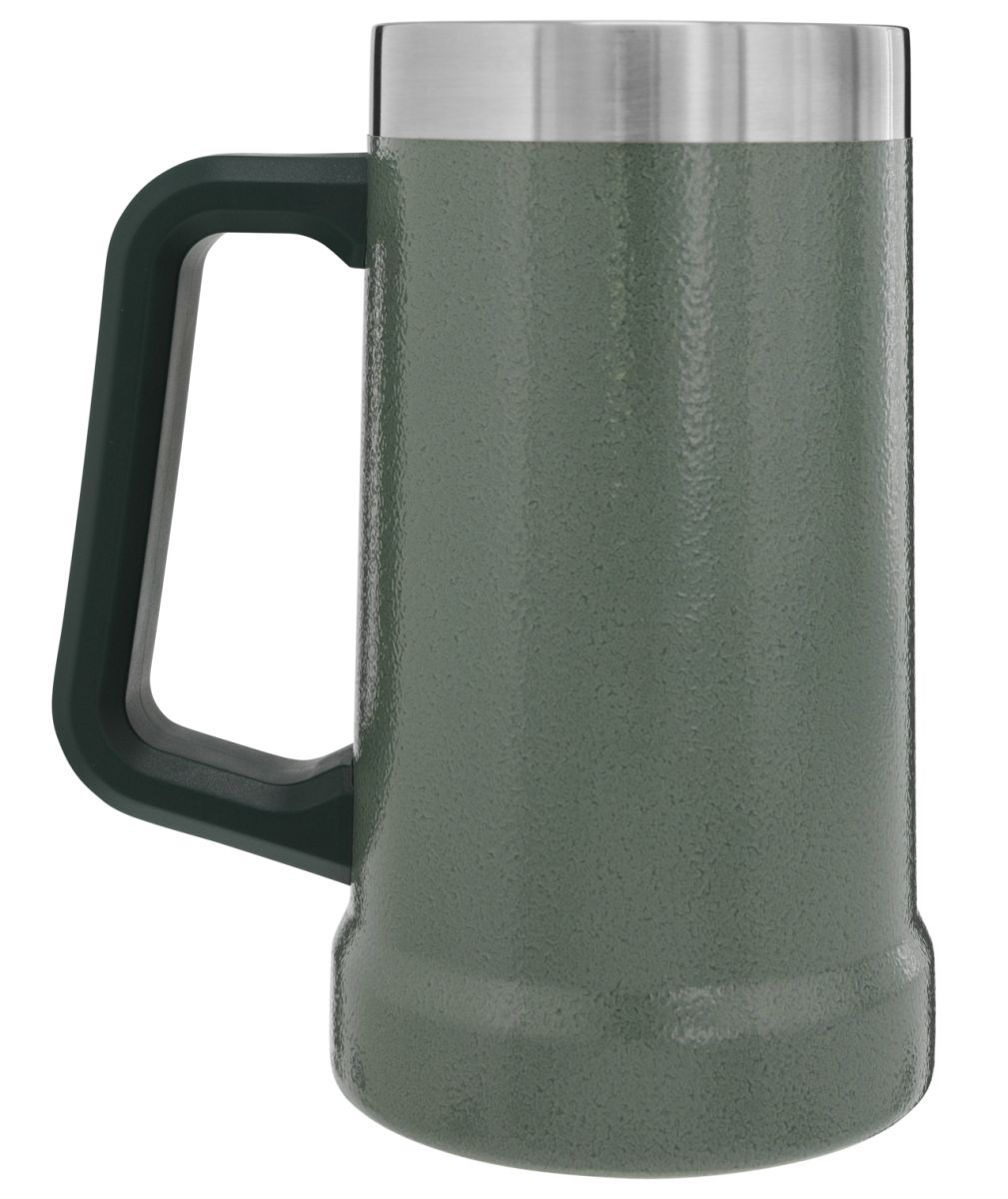 Náhľad produktu - STANLEY Korbel na pivo The Big Grip Beer Stein 700 ml/24 oz Hammertone Green
