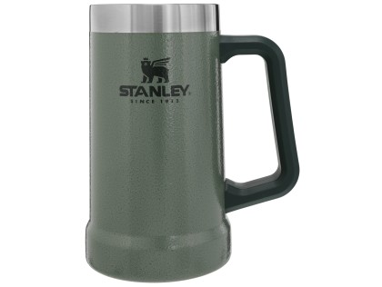 STANLEY Korbel na pivo The Big Grip Beer Stein 700 ml/24 oz Hammertone Green