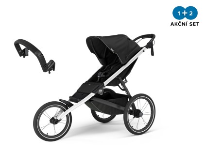 Thule Glide 3 Black - Magnetic Buckle + madlo
