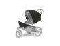 Thule Glide 3 Black - Magnetic Buckle + pláštenka + moskytiéra + madlo