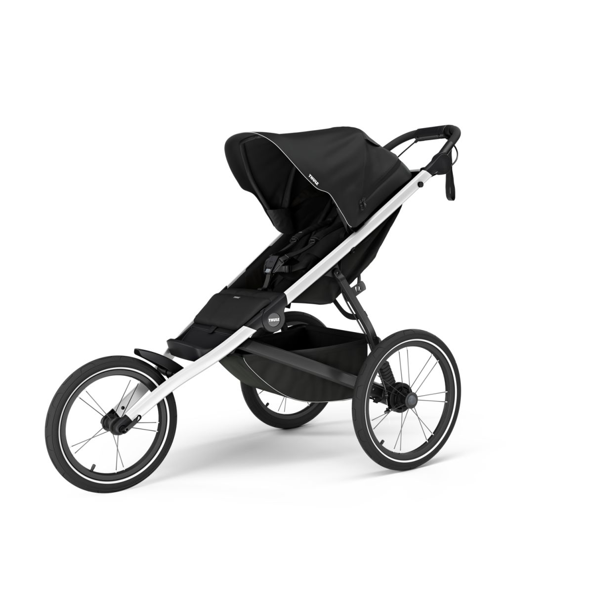 Náhľad produktu - Thule Glide 3 Black - Magnetic Buckle + hlboká korba (ľubovoľná farba)