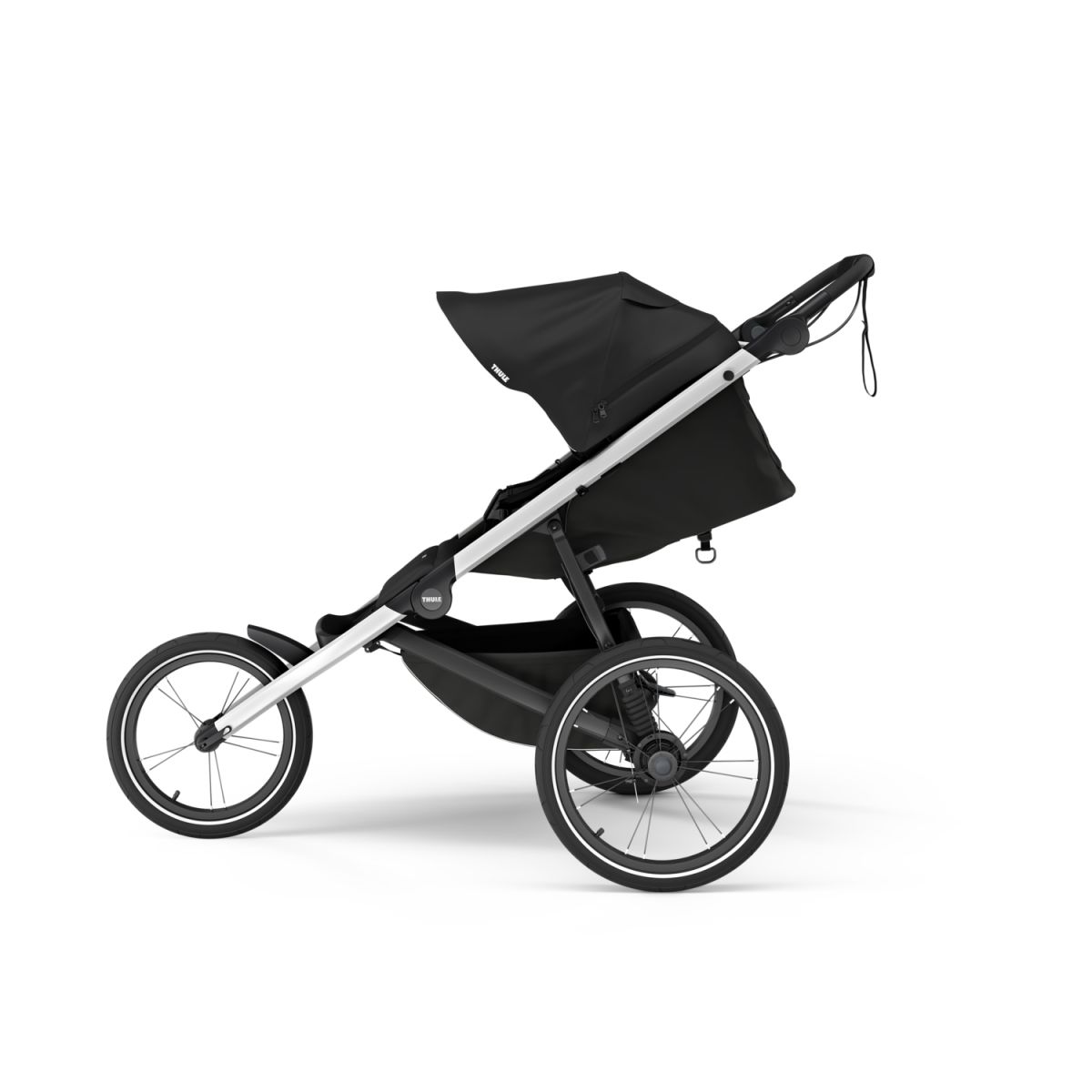 Náhľad produktu - Thule Glide 3 Black - Magnetic Buckle + hlboká korba (ľubovoľná farba)