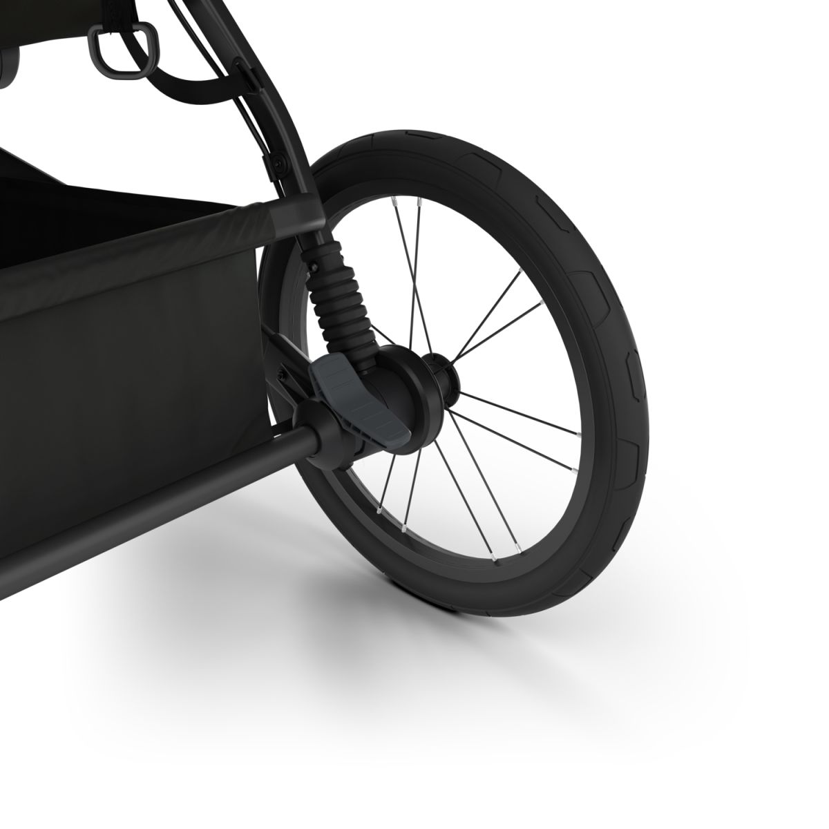 Náhľad produktu - Thule Glide 3 Black - Magnetic Buckle + hlboká korba (ľubovoľná farba)