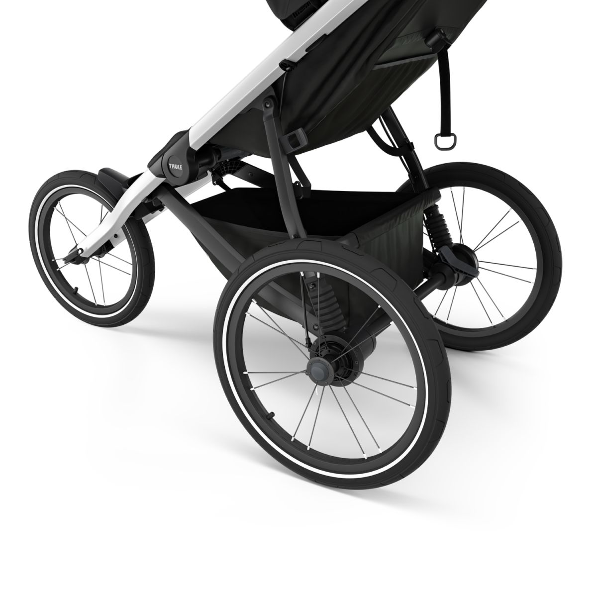 Náhľad produktu - Thule Glide 3 Black - Magnetic Buckle + hlboká korba (ľubovoľná farba)