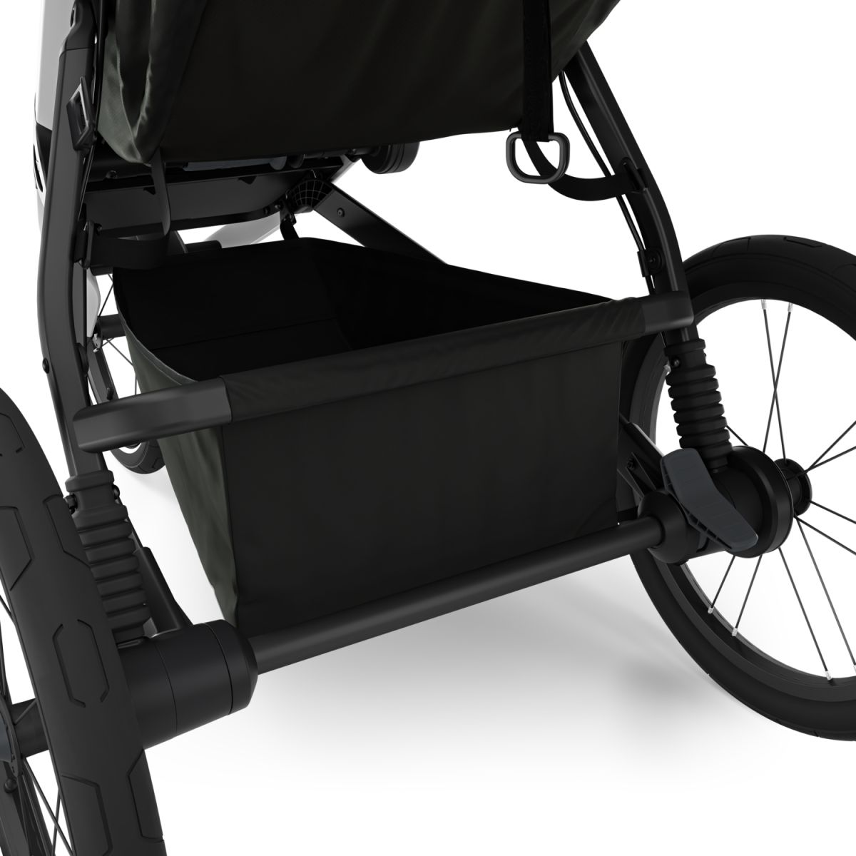 Náhľad produktu - Thule Glide 3 Black - Magnetic Buckle + hlboká korba (ľubovoľná farba)