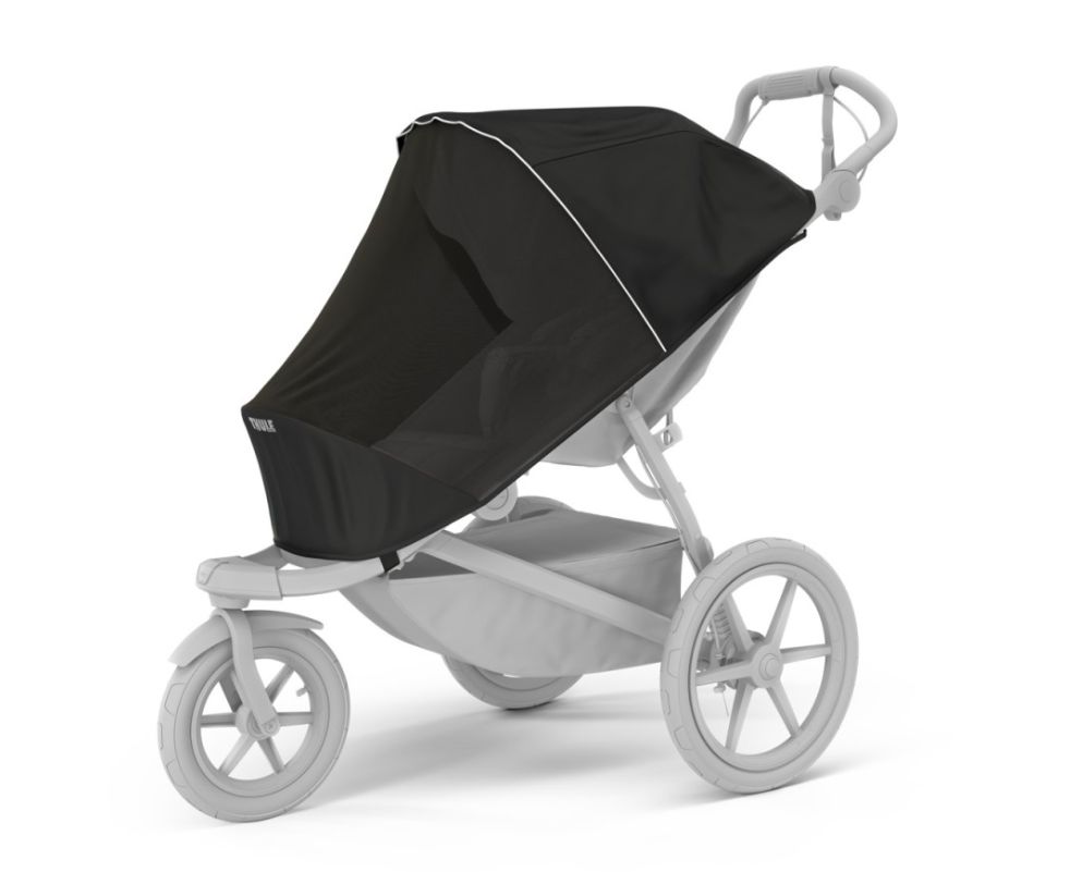 Náhľad produktu - Thule Glide 3 Black + korba + pláštenka + moskytiéra + madlo + plášť. korba + moskyt. korba