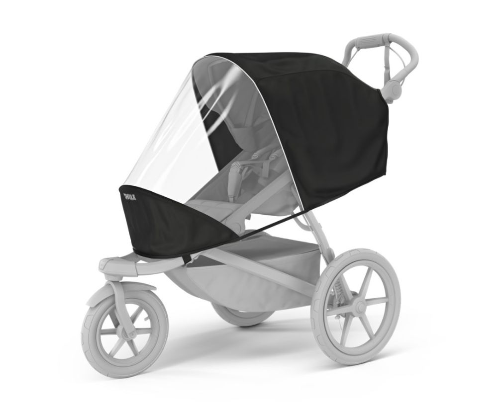 Náhľad produktu - Thule Glide 3 Black + korba + pláštenka + moskytiéra + madlo + plášť. korba + moskyt. korba