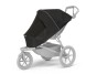 Thule Glide 3 Black + korba + pláštenka + moskytiéra + madlo + plášť. korba + moskyt. korba