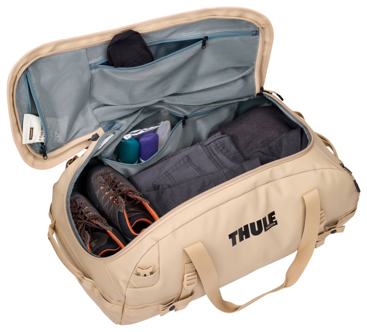 Náhľad produktu - Thule Chasm športová taška 70 l TDSD303 - Gentle Beige