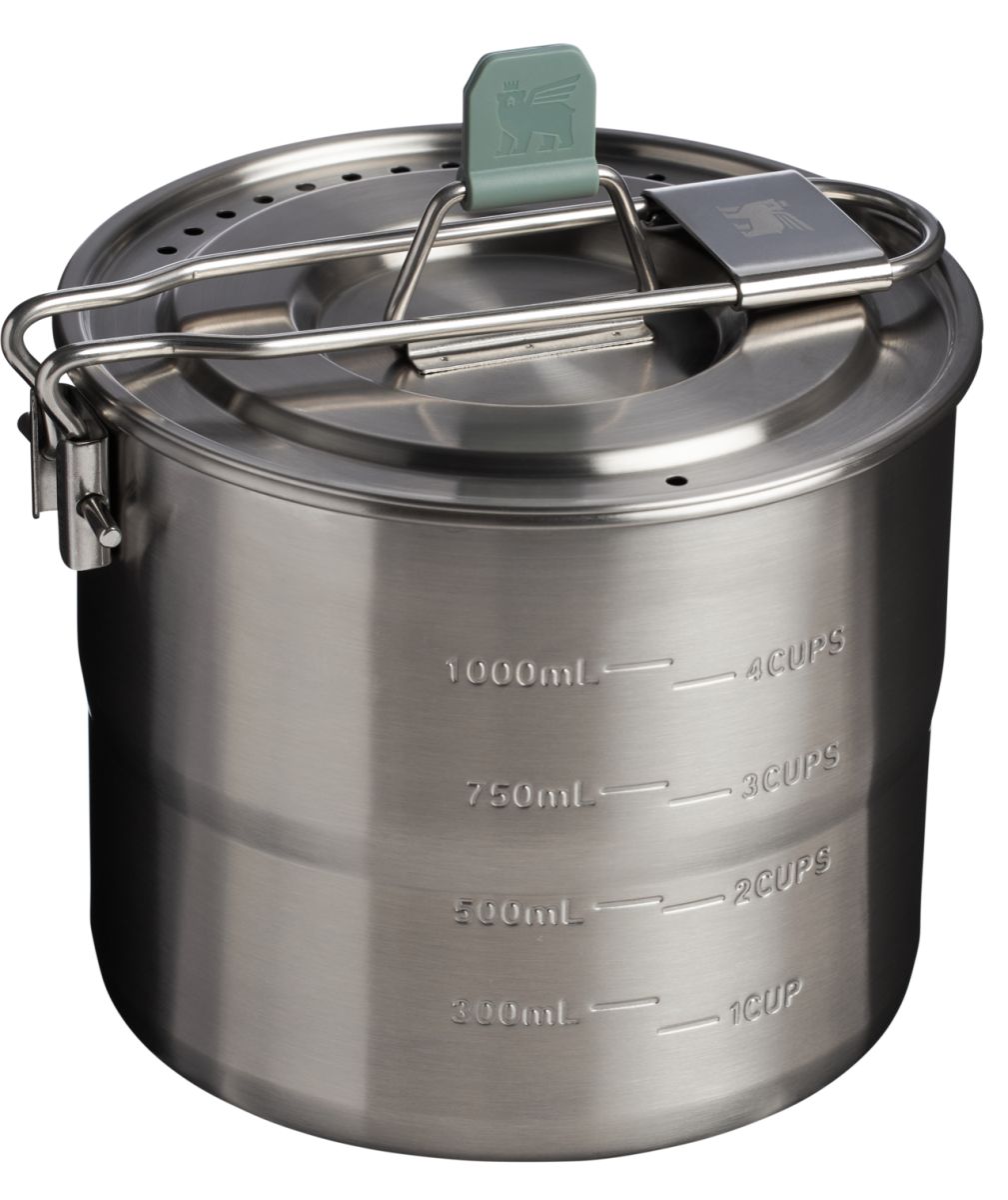 Náhľad produktu - STANLEY Kompaktný set na varenie pre dvoch Wildfare Go Two Bowl Cook Set 1,1 l/1.25QT Shale/Charcoal