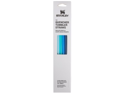 STANLEY slamky/slamky náhradné pre The Quencher Travel Tumbler Straws 890 ml/30oz 4 kusov Blue