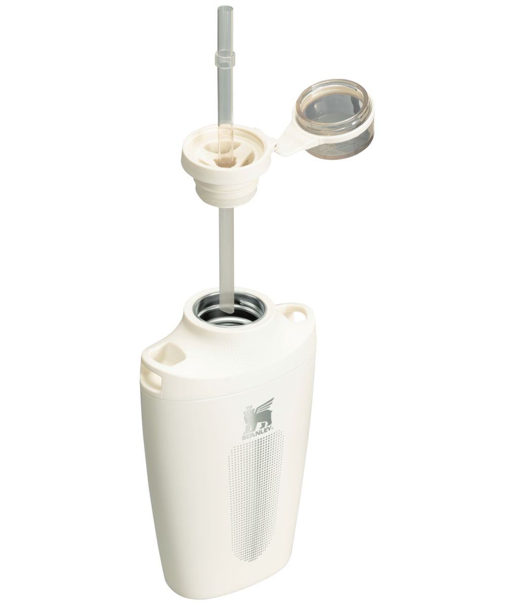 Náhľad produktu - STANLEY Fľaša/čutora na popruhu The Stanley Cross Bottle 680 ml/23oz Cream