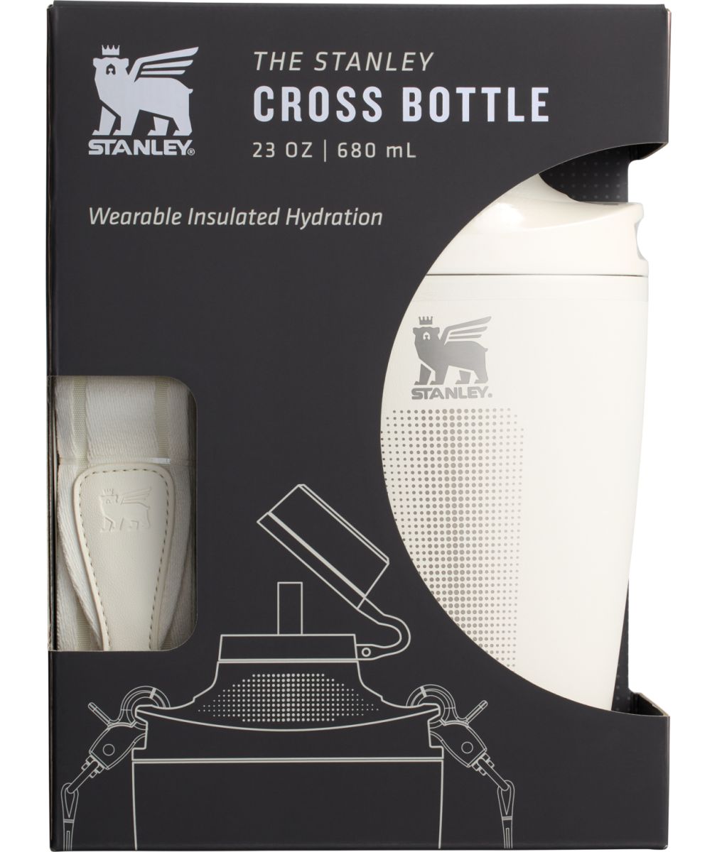 Náhľad produktu - STANLEY Fľaša/čutora na popruhu The Stanley Cross Bottle 680 ml/23oz Cream
