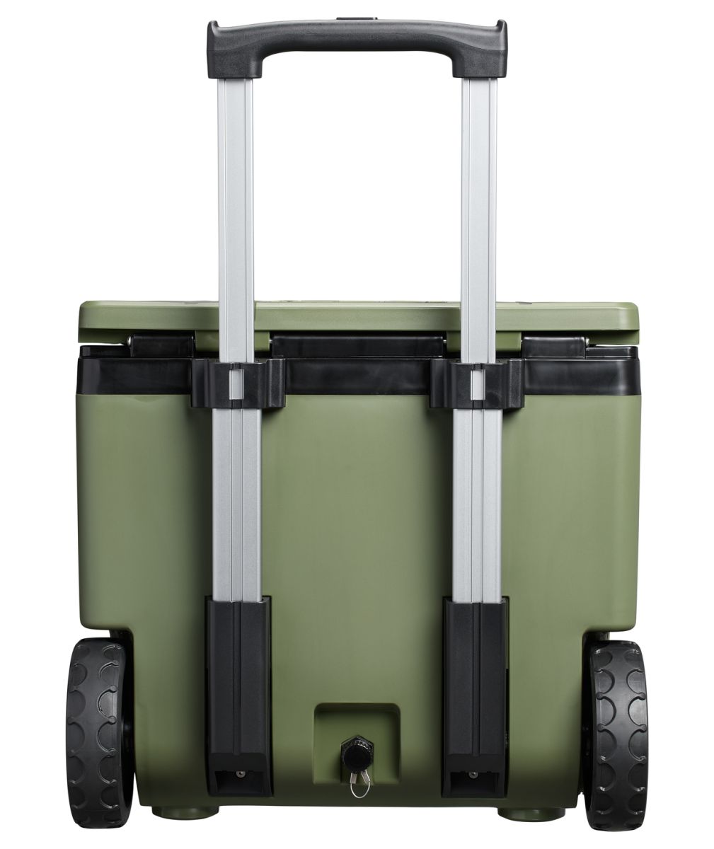 Náhľad produktu - STANLEY Pasívny chladiaci box The Easy-Carry Outdoor Wheeled Cooler 50QT Dried Pine