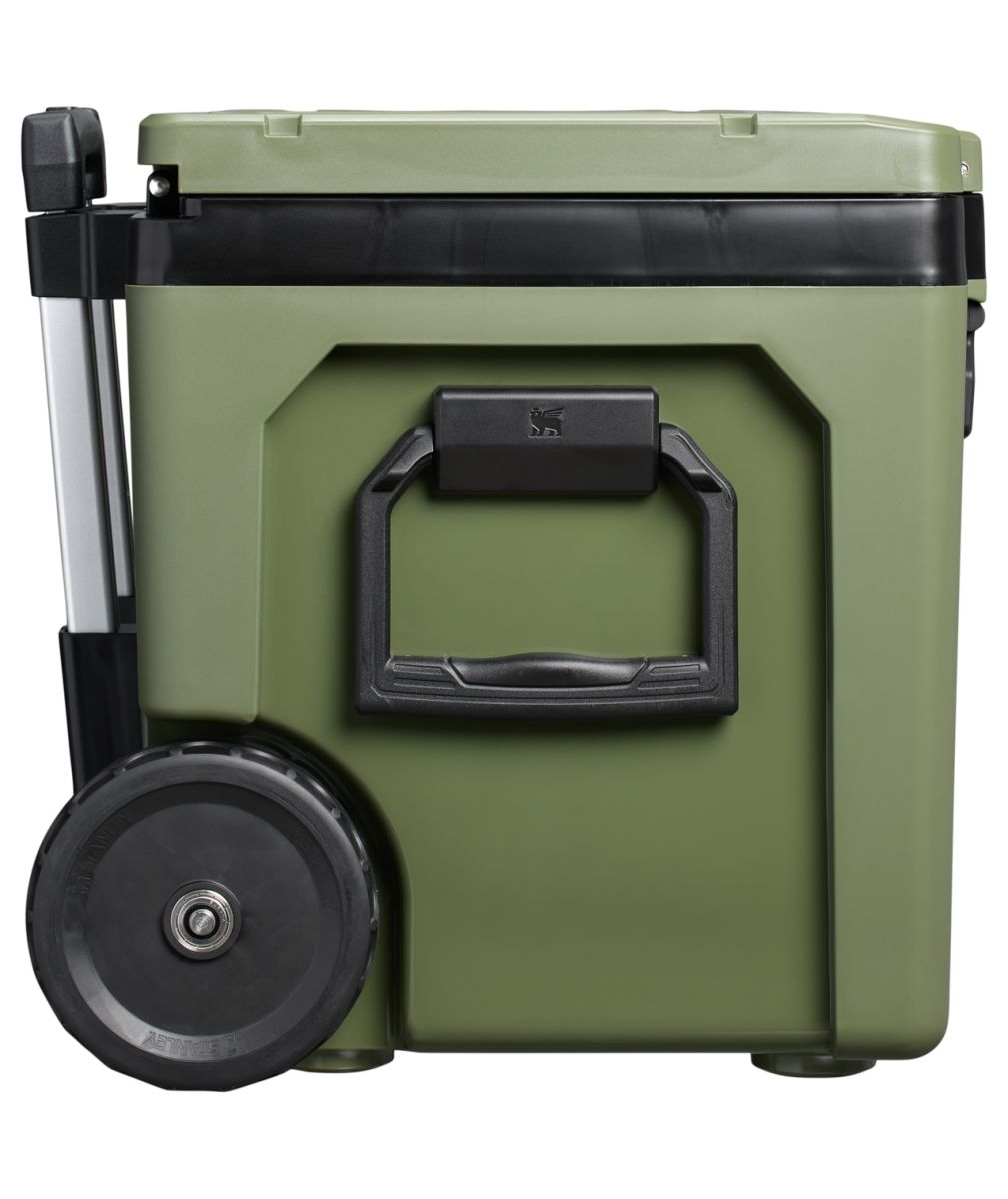 Náhľad produktu - STANLEY Pasívny chladiaci box The Easy-Carry Outdoor Wheeled Cooler 50QT Dried Pine