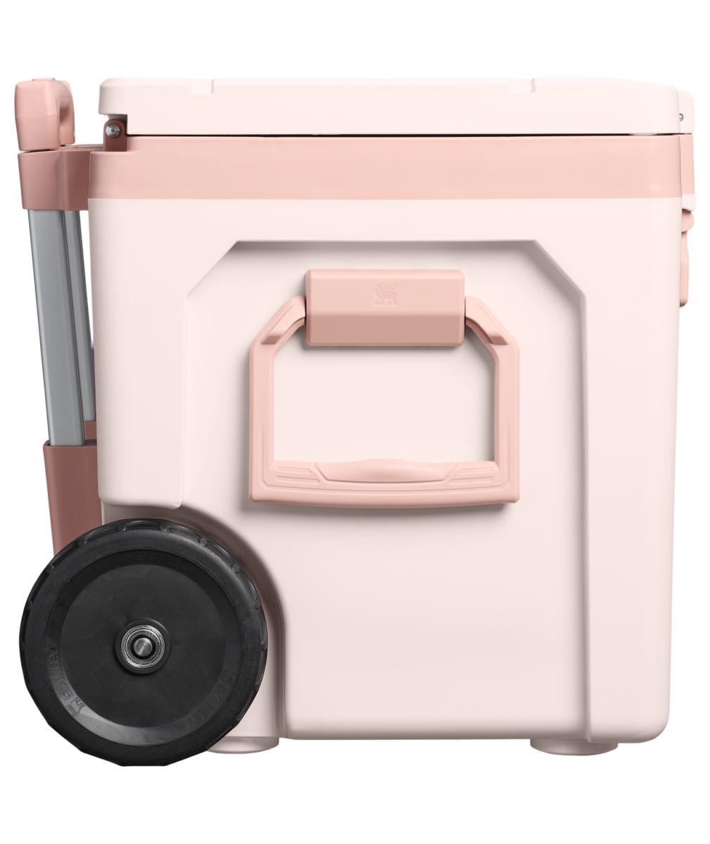 Náhľad produktu - STANLEY Pasívny chladiaci box The Easy-Carry Outdoor Wheeled Cooler 50QT Rose Quartz