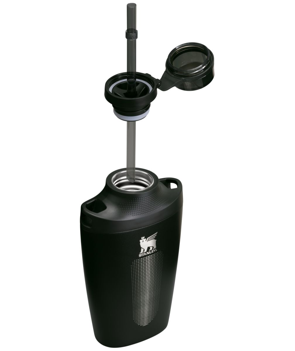 Náhľad produktu - STANLEY Fľaša/čutora na popruhu The Stanley Cross Bottle 680 ml/23oz Black