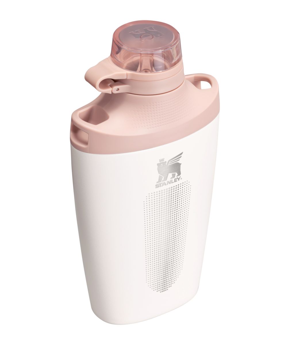 Náhľad produktu - STANLEY Fľaša/čutora na popruhu The Stanley Cross Bottle 680 ml/23 oz Rose Quartz