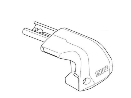 Náhľad produktu - Thule Edge Fixpoint - Complete Foot Right 54736