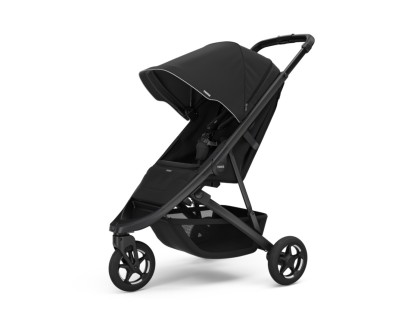 Thule Spring 2 - kompaktný mestský kočík Black