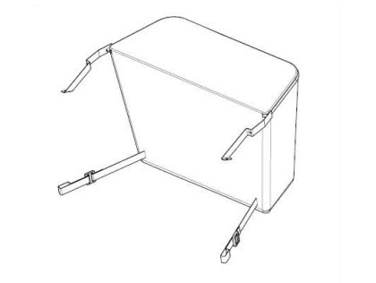 Thule Chariot Sport 2 - Cargo bag - double - natural gold 55192