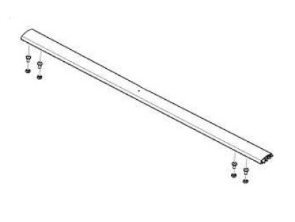 Thule Chariot Sport 2 - Accessory bar with lamp track - aluminum 55258