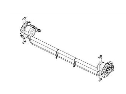 Náhľad produktu - Thule Chariot Sport 2 - Double - Axle rear disc brake 55266