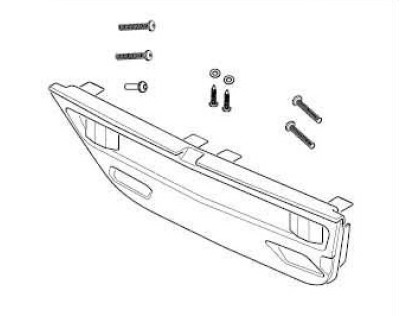 Thule Chariot 2 - Plate footwell - double 55271