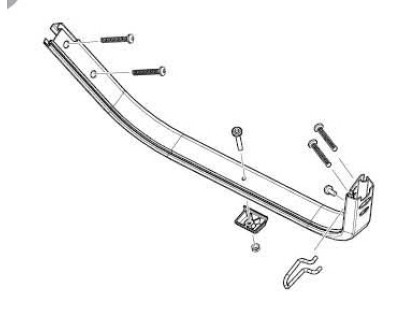 Thule Chariot Sport 2 - Double - Footwell assembly black 55246