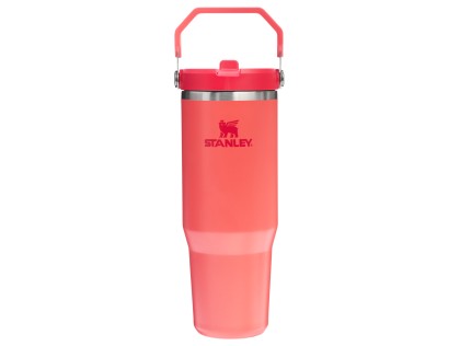 STANLEY Termofľaša s integrovanou slamkou The IceFlow Flip Straw 2.0 Tumbler 890 ml/30oz Hot Coral