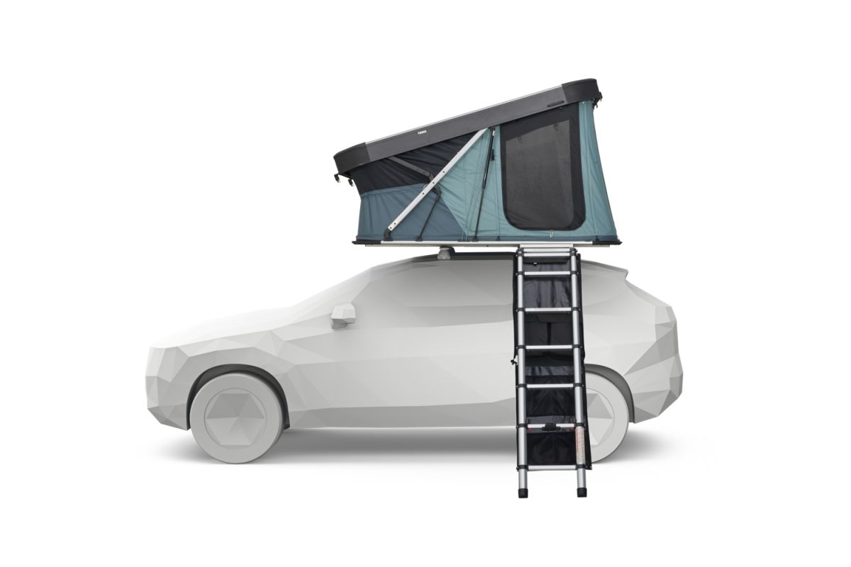 Náhľad produktu - Autostan Thule Widesky - škrupinový stan pre 2 osoby, Dark Slate