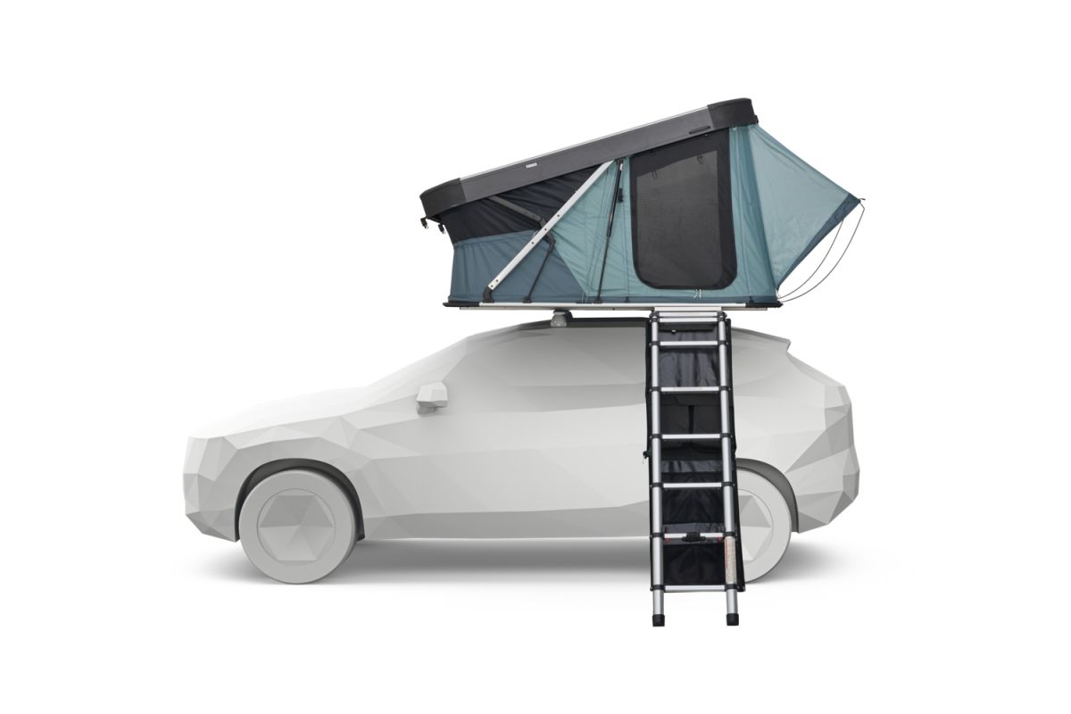 Náhľad produktu - Autostan Thule Widesky - škrupinový stan pre 2 osoby, Dark Slate