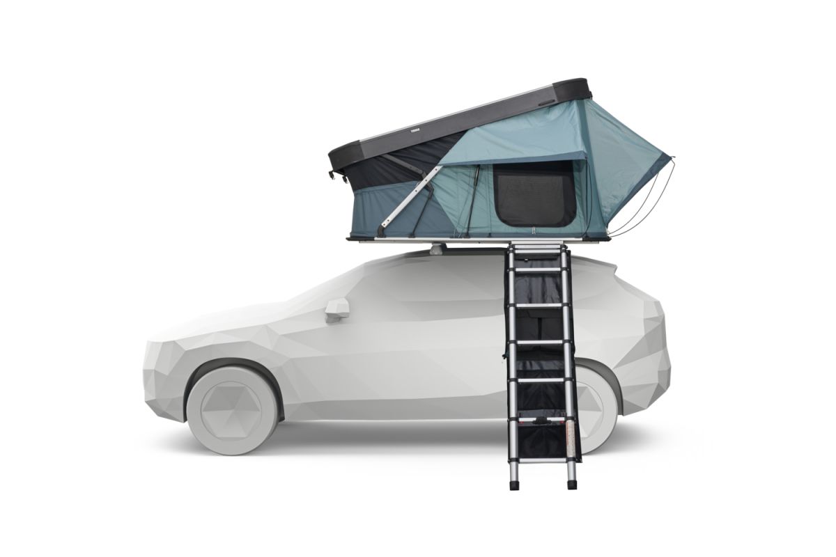 Náhľad produktu - Thule Widesky side door rainfly - bočné striešky proti dažďu, Dark Slate